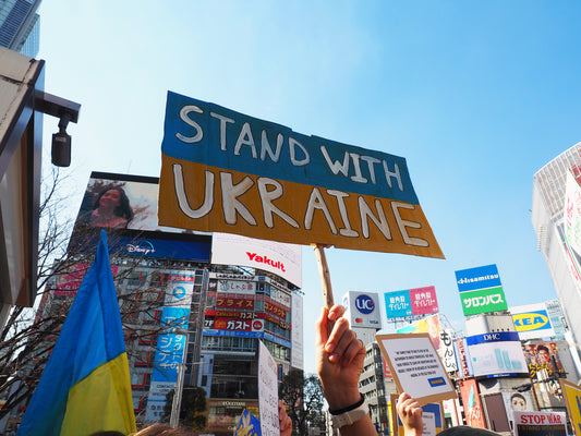 ロシア軍によるウクライナ侵略への非難声明と、ウクライナへの支援について